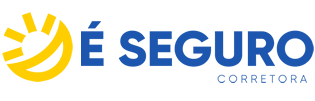 brand logo e seguro corretora azul noite e dia